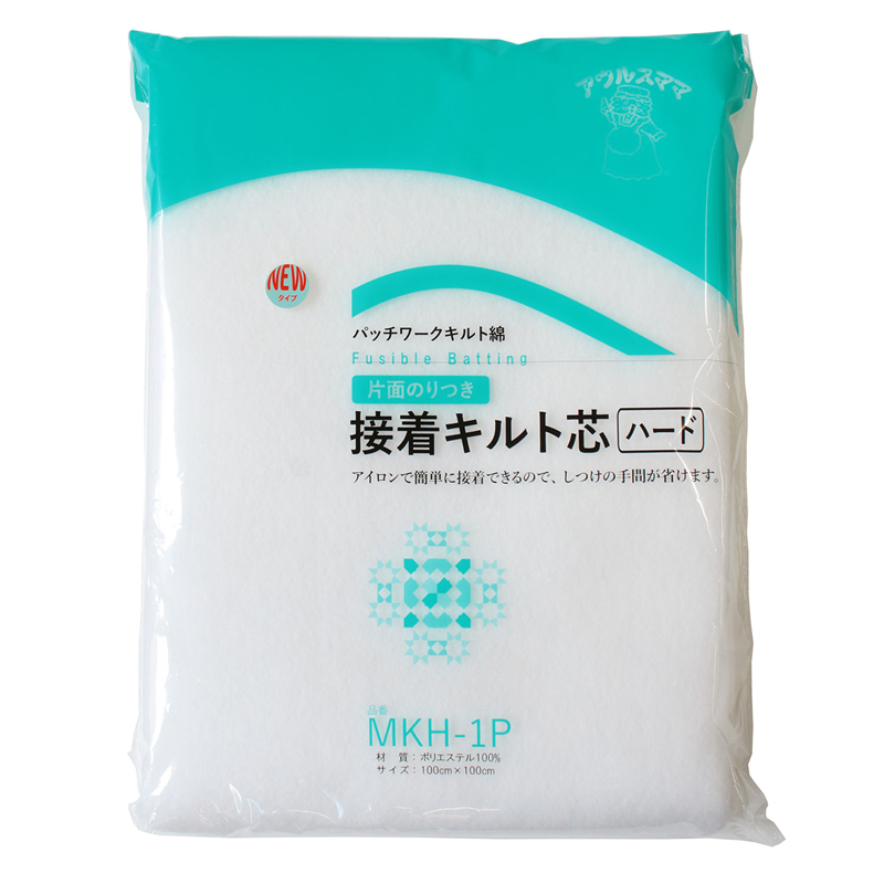 オルヌマン アウルスママ 接着キルト芯 ハード 100×100cm MKH-1P 1枚（ご注文単位1枚）【直送品】