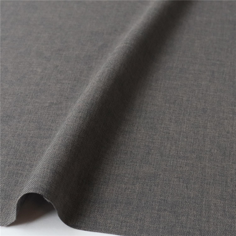 日本紐釦貿易 トロワッシャー生地 無地 巾約140cm×8m切売カット グレー B7426Z-6 1枚(ご注文単位1枚)【直送品】