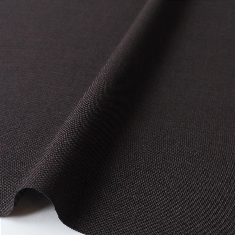 日本紐釦貿易 トロワッシャー生地 無地 巾約140cm×8m切売カット チャコール B7426Z-9 1枚（ご注文単位1枚）【直送品】