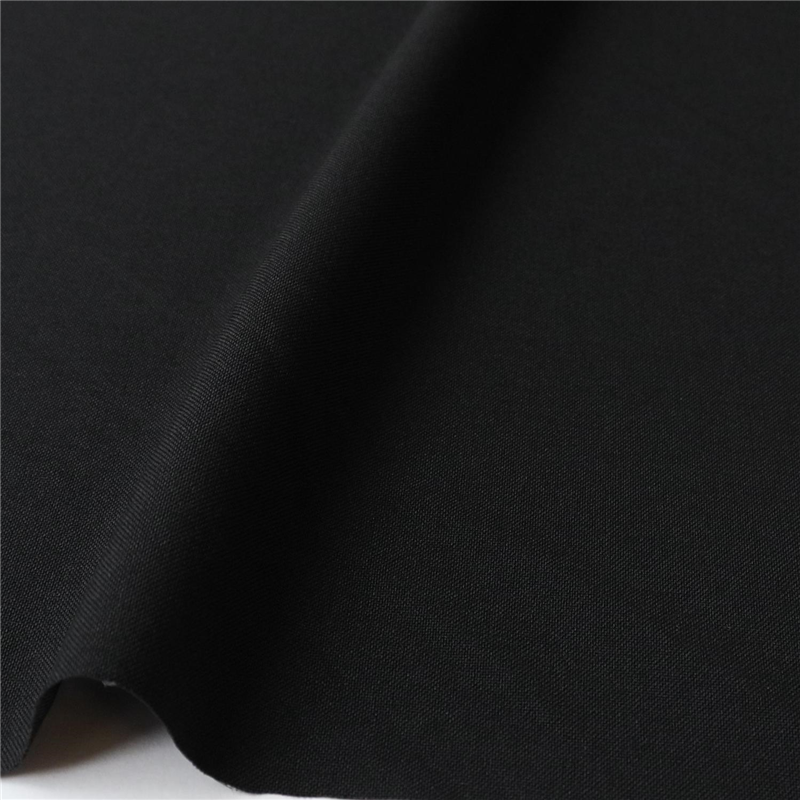 日本紐釦貿易 トロワッシャー生地 無地 巾約140cm×7m切売カット ブラック B7426Z-10 1枚(ご注文単位1枚)【直送品】