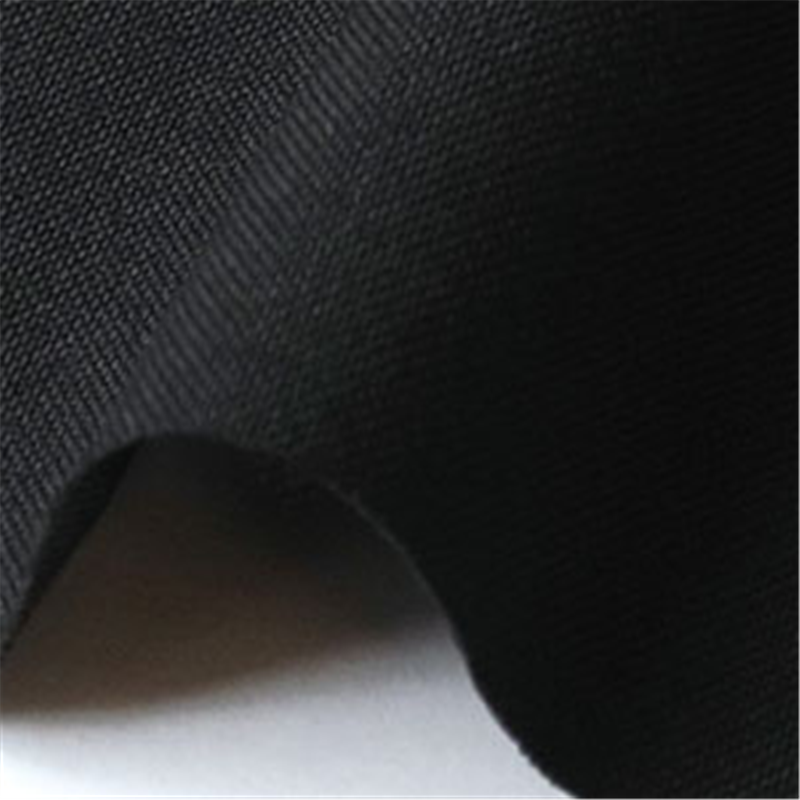 日本紐釦貿易 トロワッシャー生地 無地 巾約140cm×7m切売カット ブラック B7426Z-10 1枚(ご注文単位1枚)【直送品】