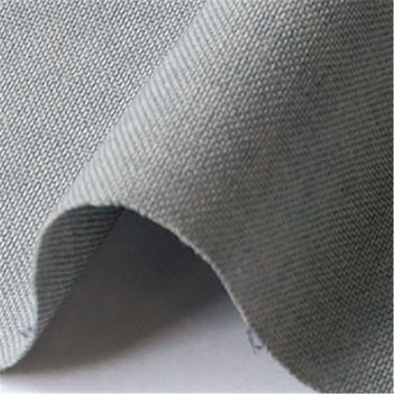 日本紐釦貿易 トロワッシャー生地 無地 巾約140cm×8m切売カット ライトグレー B7426Z-17 1枚（ご注文単位1枚）【直送品】