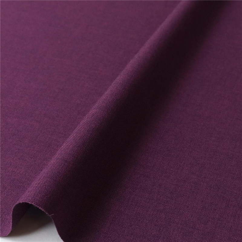 日本紐釦貿易 トロワッシャー生地 無地 巾約140cm×4m切売カット パープル B7426Z-19 1枚（ご注文単位1枚）【直送品】