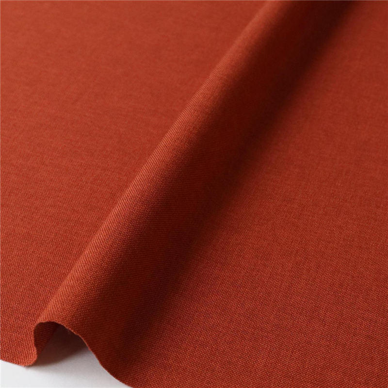 日本紐釦貿易 トロワッシャー生地 無地 巾約140cm×3m切売カット テラコッタ B7426Z-31 1枚（ご注文単位1枚）【直送品】