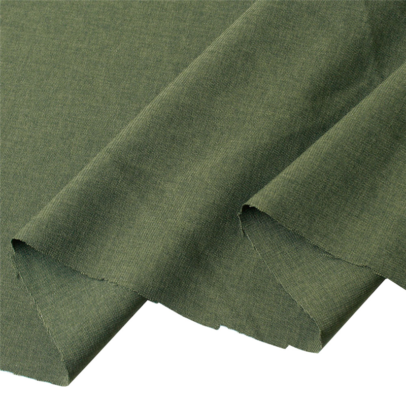 日本紐釦貿易 トロワッシャー生地 無地 巾約140cm×3m切売カット モスグリーン B7426Z-32 1枚（ご注文単位1枚）【直送品】