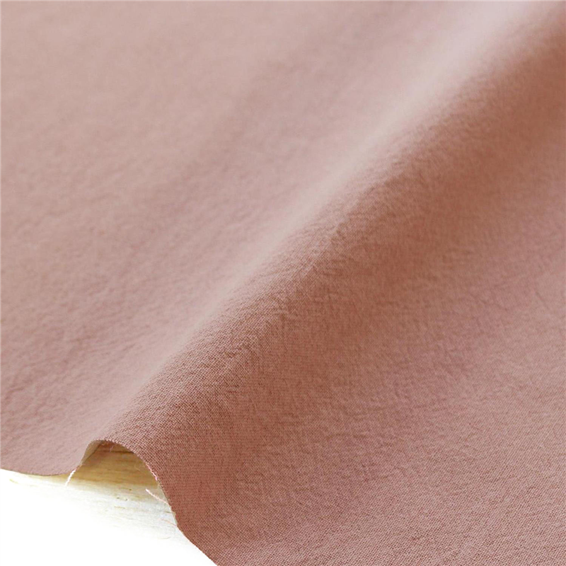 日本紐釦貿易 万葉木綿 無地 布 巾約110cm×10m切売カット O/スモーキーコーラル NCM89390 1枚（ご注文単位1枚）【直送品】