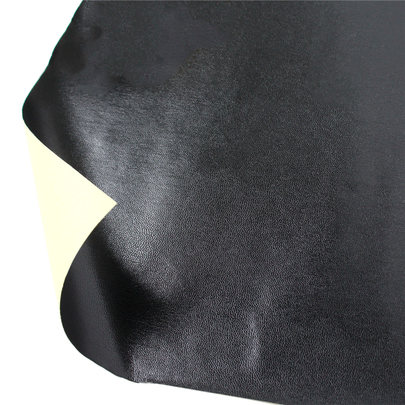 日本紐釦貿易 合皮レザー裏地 シールタイプ バッグ用接着裏地 約47cm巾×5m切売カット BK ブラック SH1680-BK 1枚(ご注文単位1枚)【直送品】