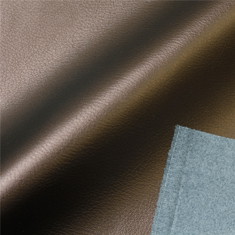 日本紐釦貿易 フェイクレザー生地 バッグ用レザー 巾約100cm×10m切売カット 12 アンバー NBL2350-12 1枚（ご注文単位1枚）【直送品】