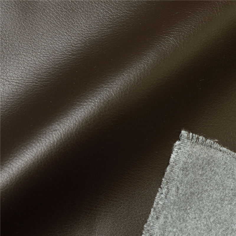 日本紐釦貿易 フェイクレザー生地 バッグ用レザー 巾約100cm×2m切売カット 105 ダークブラウン NBL2350-105 1枚（ご注文単位1枚）【直送品】