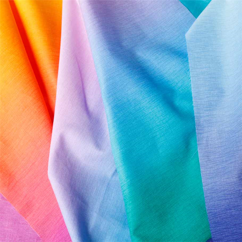 日本紐釦貿易 ハワイアン グラデーションプリント生地 シーチング 巾約110cm×7m切売カット ピンク DD11216-305 1枚（ご注文単位1枚）【直送品】