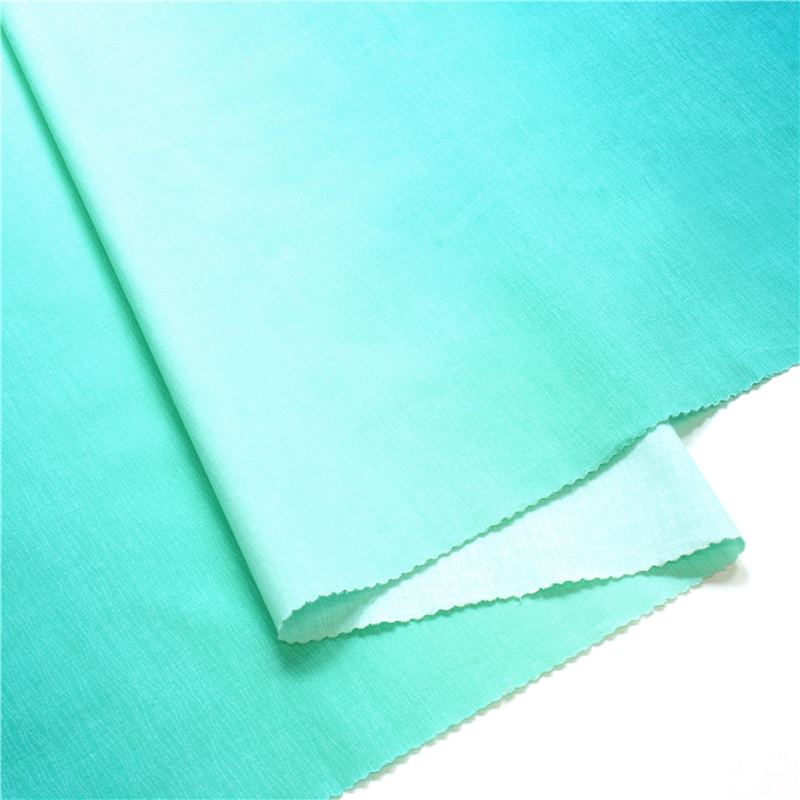 日本紐釦貿易 ハワイアン グラデーションプリント生地 シーチング 巾約110cm×10m切売カット エメラルドグリーン DD11216-306 1枚(ご注文単位1枚)【直送品】