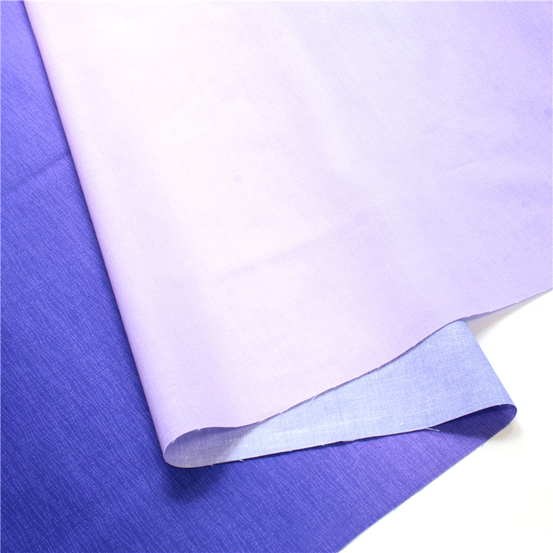 日本紐釦貿易 ハワイアン グラデーションプリント生地 シーチング 巾約110cm×10m切売カット パープル DD11216-503 1枚(ご注文単位1枚)【直送品】