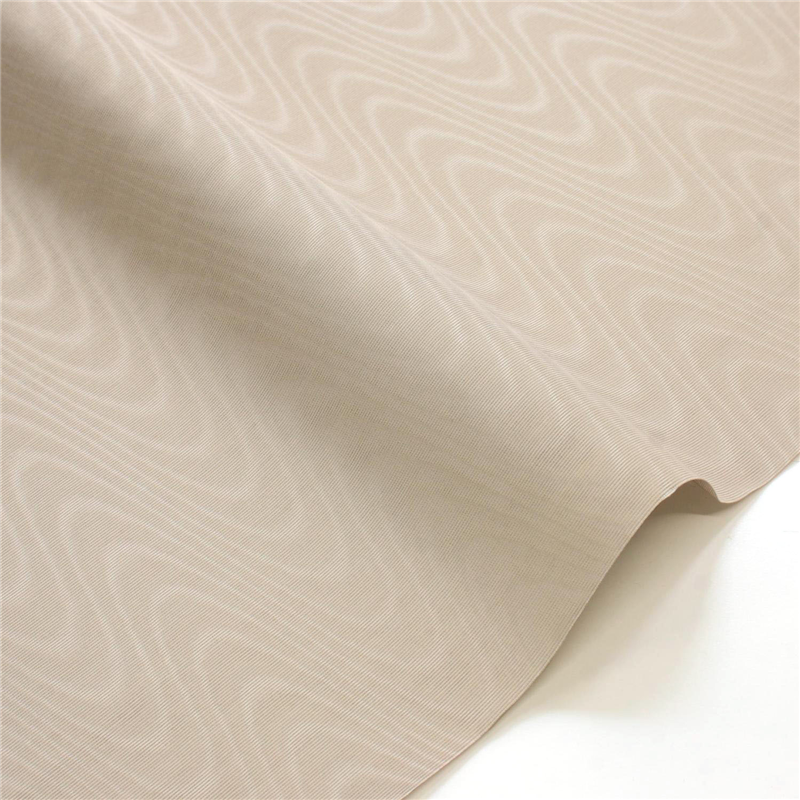 日本紐釦貿易 シャンタンモアレ 裏地用生地 レーヨン 巾約91cm×2m切売カット グレージュ TN10-108 1枚（ご注文単位1枚）【直送品】