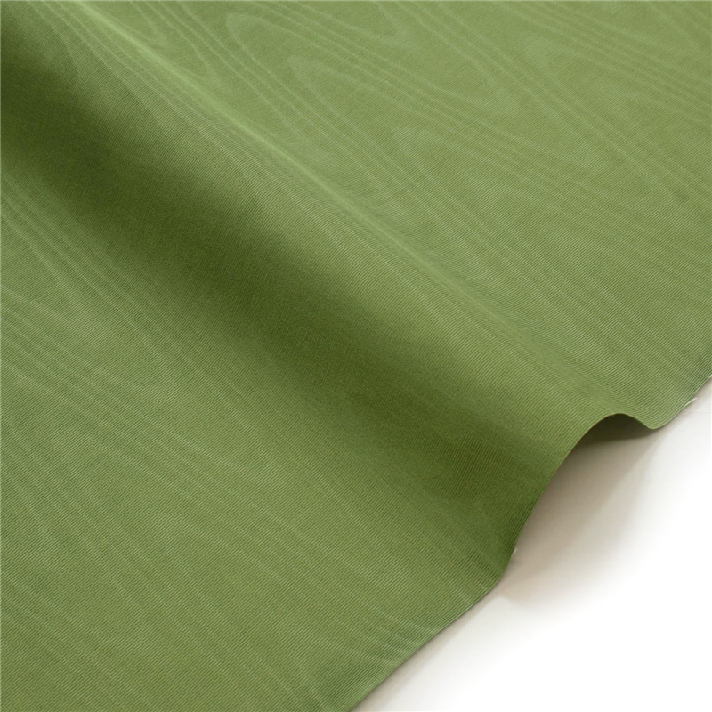日本紐釦貿易 シャンタンモアレ 裏地用生地 レーヨン 巾約91cm×10m切売カット モスグリーン TN10-121 1枚（ご注文単位1枚）【直送品】