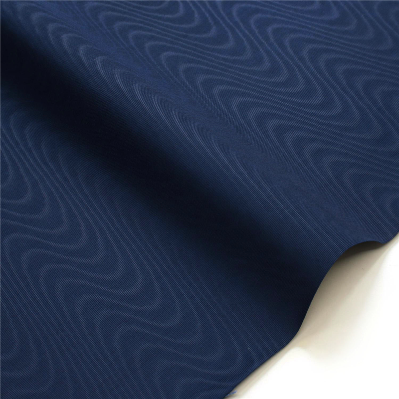 日本紐釦貿易 シャンタンモアレ 裏地用生地 レーヨン 巾約91cm×8m切売カット ネイビー TN10-136 1枚（ご注文単位1枚）【直送品】