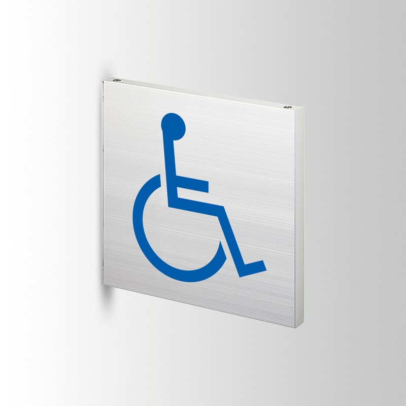 フジタ アルミプレート 正面型 FTY200 18-103 バリアフリートイレ 1個（ご注文単位1個）【直送品】