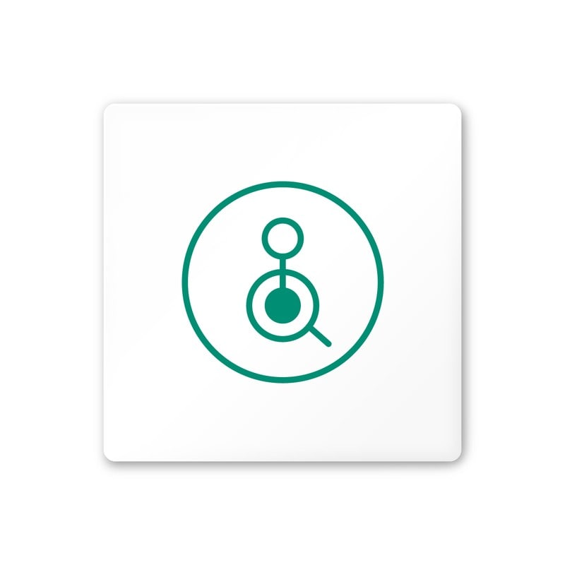 フジタ 飲食向サークル A-KM2-0122バリアフリートイレ2 平付型アクリル 1個（ご注文単位1個）【直送品】