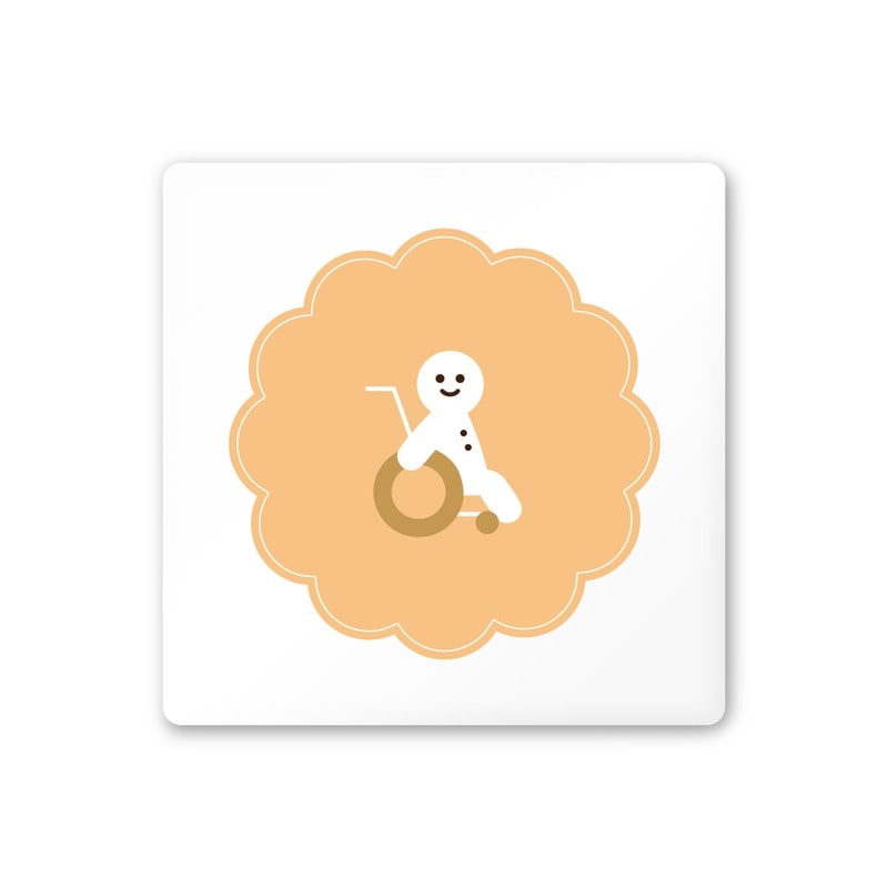 フジタ 飲食向Cookie A-MA1-0108バリアフリートイレ 平付型アクリル 1個（ご注文単位1個）【直送品】