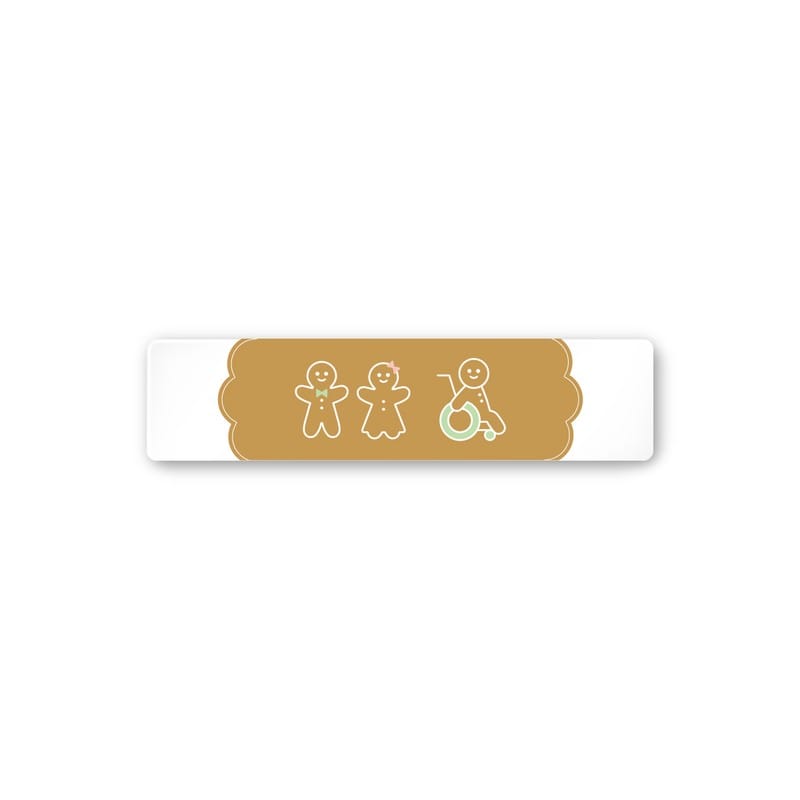 フジタ 飲食向Cookie A-MA1-0207バリアフリートイレ 平付型アクリル 1個（ご注文単位1個）【直送品】