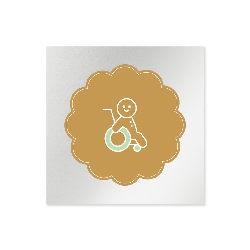 フジタ 飲食向Cookie B-MA1-0107バリアフリートイレ 平付型アルミ 1個（ご注文単位1個）【直送品】