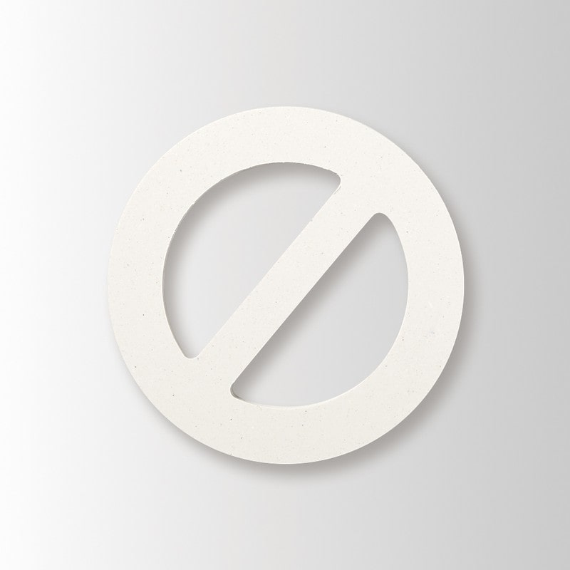 フジタ シェル立体ピクト正面型 HTW200_07Staff Only 1個（ご注文単位1個）【直送品】