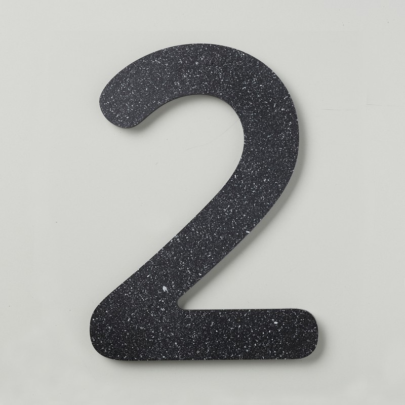 フジタ シェル立体階数表示 HTB150_2 1個（ご注文単位1個）【直送品】