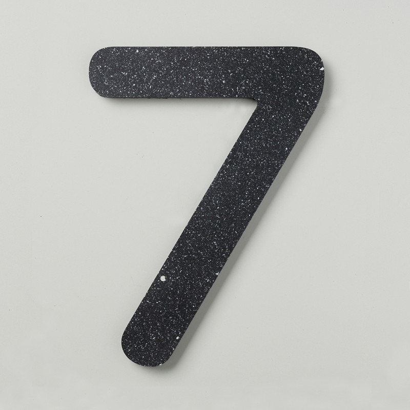 フジタ シェル立体階数表示 HTB150_7 1個（ご注文単位1個）【直送品】