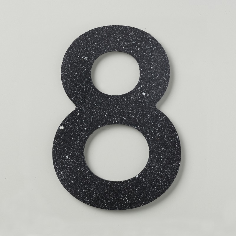 フジタ シェル立体階数表示 HTB150_8 1個（ご注文単位1個）【直送品】