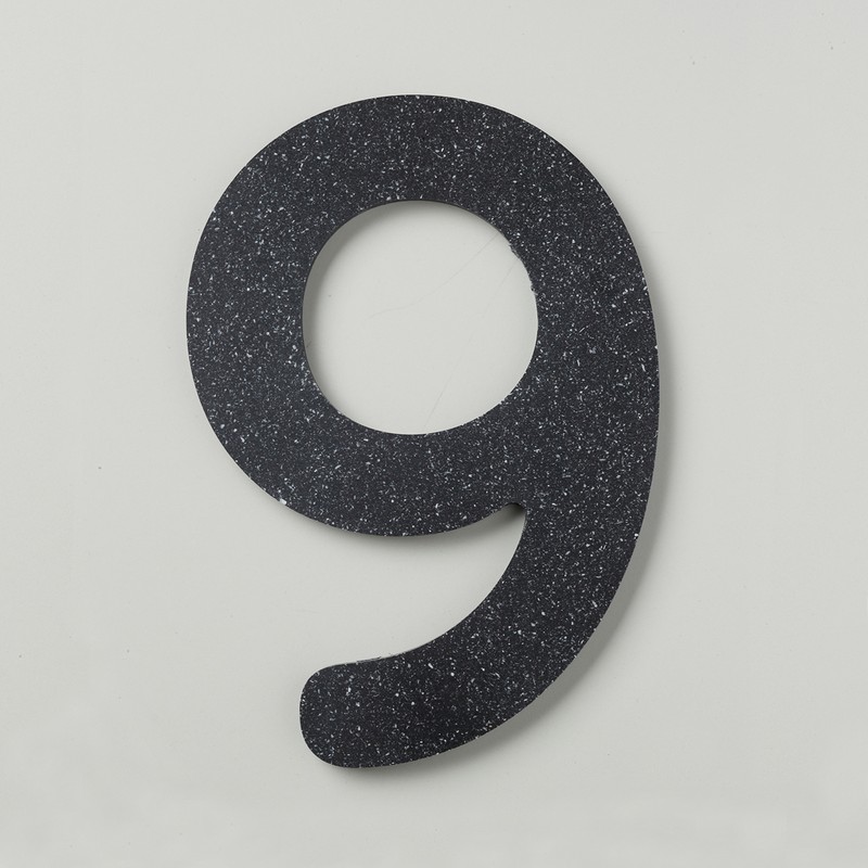 フジタ シェル立体階数表示 HTB150_9 1個（ご注文単位1個）【直送品】