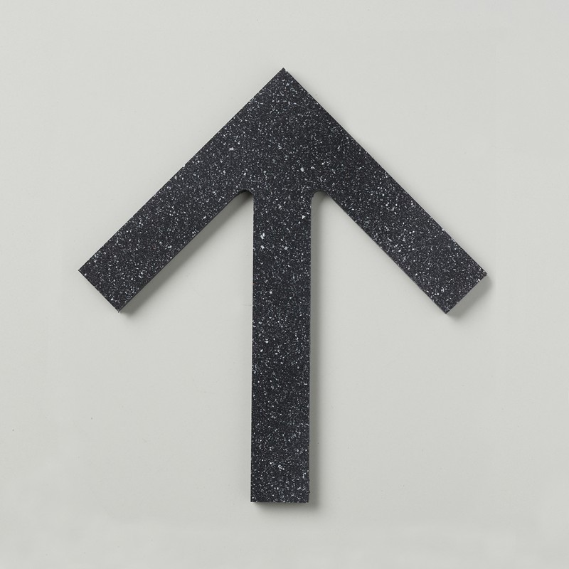 フジタ シェル立体階数表示 HTB150_矢印 1個（ご注文単位1個）【直送品】