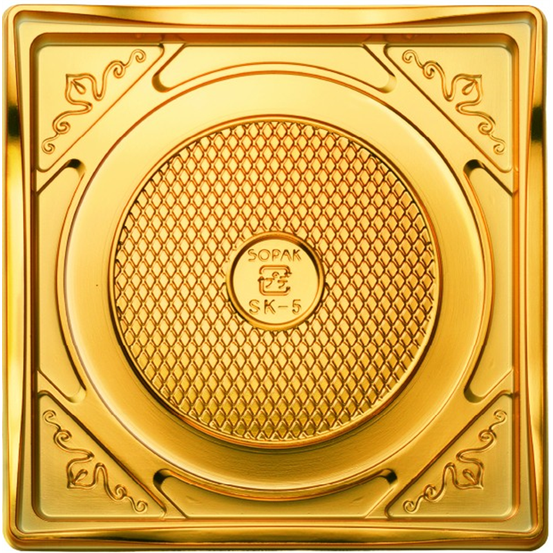 木村アルミ箔 SK-7ゴールド 50枚／1袋（ご注文単位1袋）【直送品】