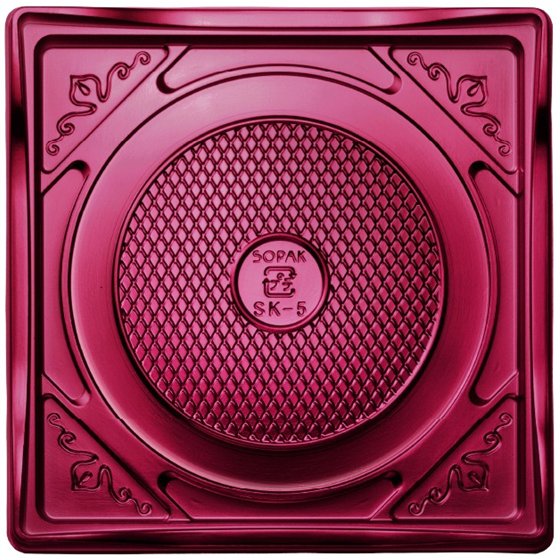 木村アルミ箔 SK-6ボルドー 100枚／1袋（ご注文単位1袋）【直送品】