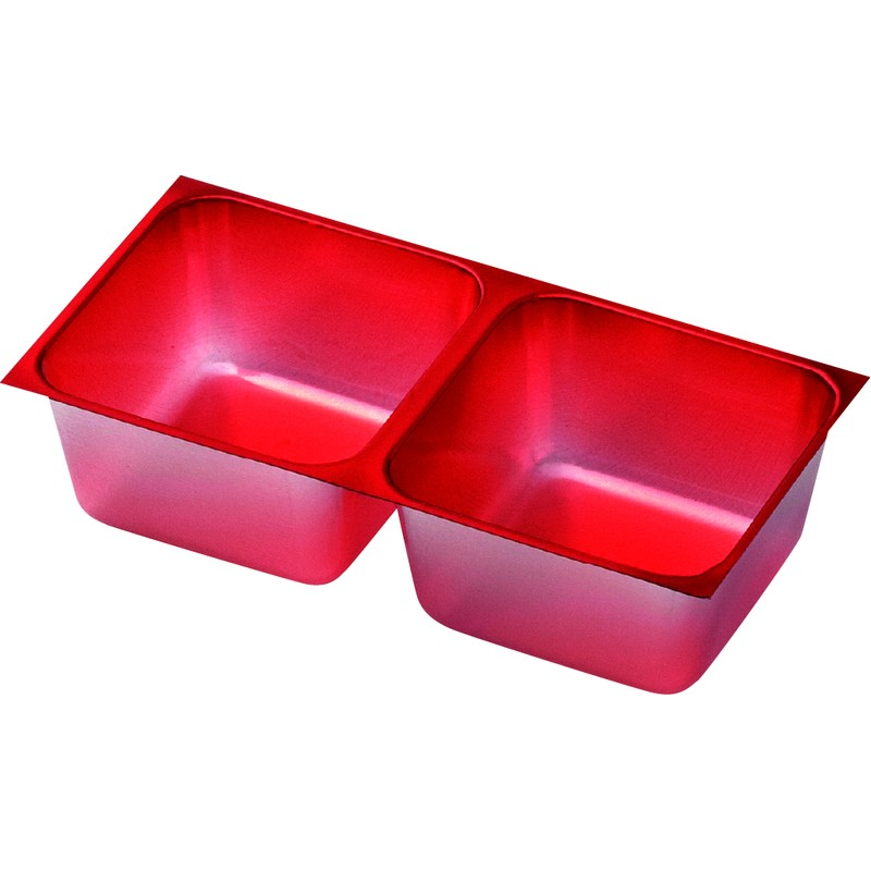 木村アルミ箔 2ヶ チェリー 100枚／1袋（ご注文単位4袋）【直送品】