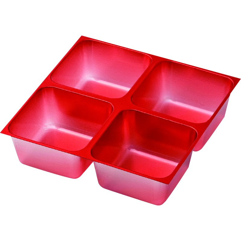 木村アルミ箔 4ヶ チェリー 100枚／1袋（ご注文単位2袋）【直送品】