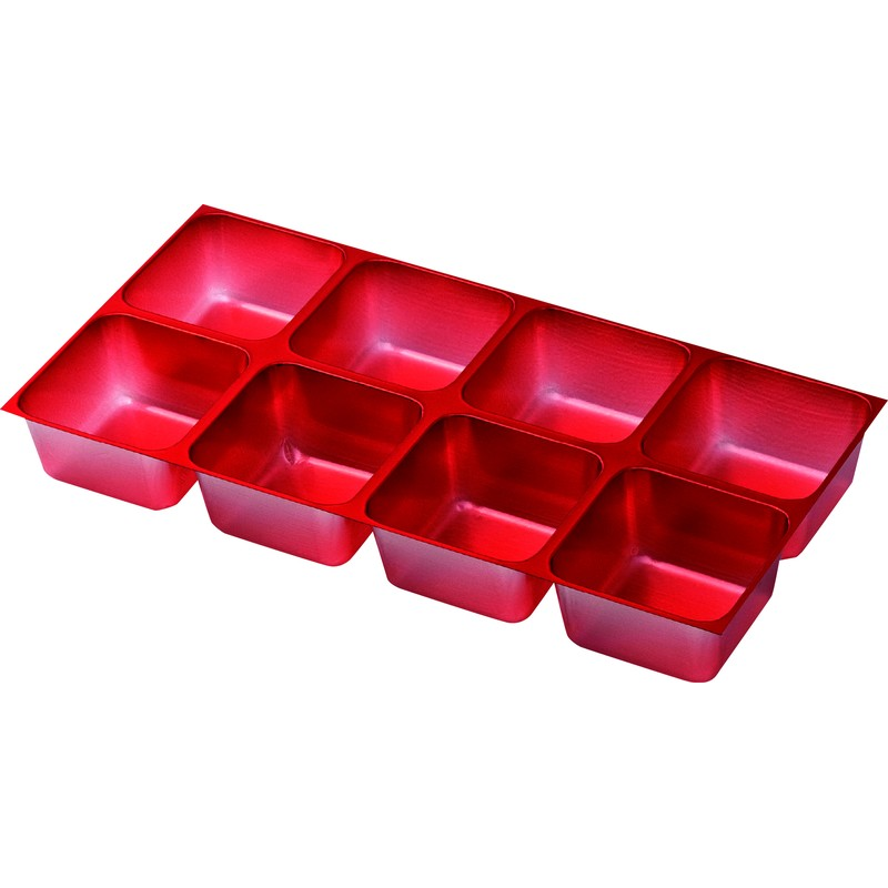 木村アルミ箔 8ヶ チェリー 100枚／1袋（ご注文単位1袋）【直送品】