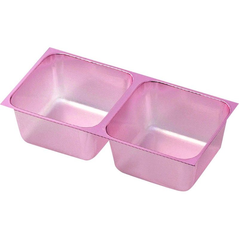 木村アルミ箔 2ヶ ローズピンク 100枚／1袋（ご注文単位4袋）【直送品】