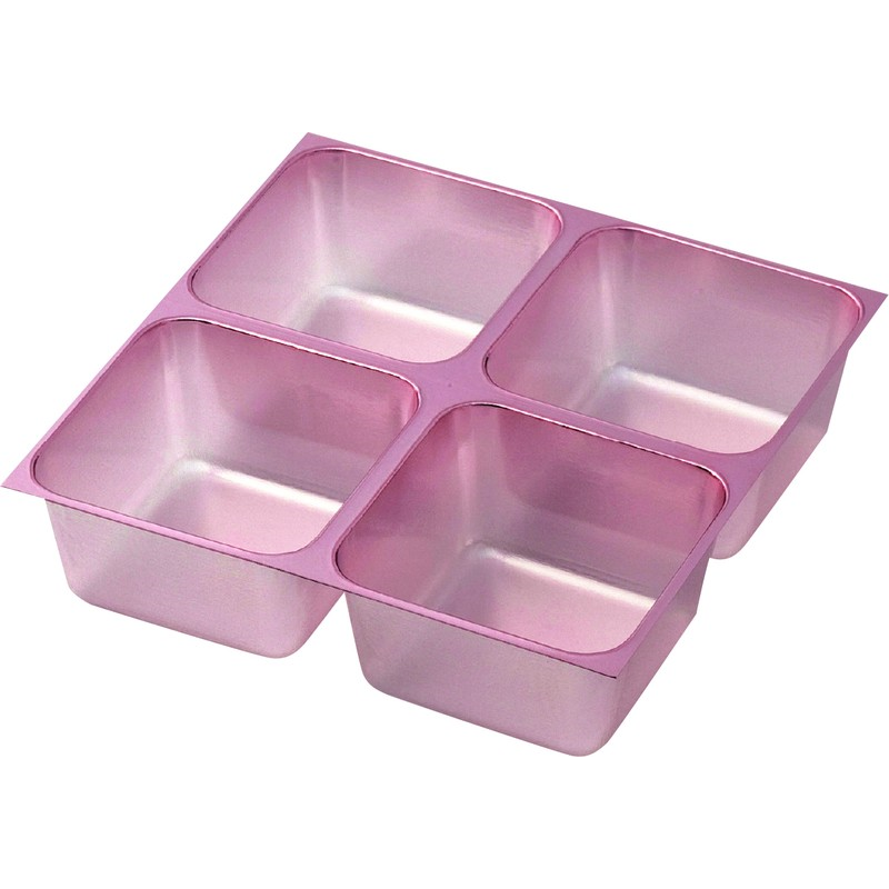 木村アルミ箔 4ヶ ローズピンク 100枚／1袋（ご注文単位2袋）【直送品】