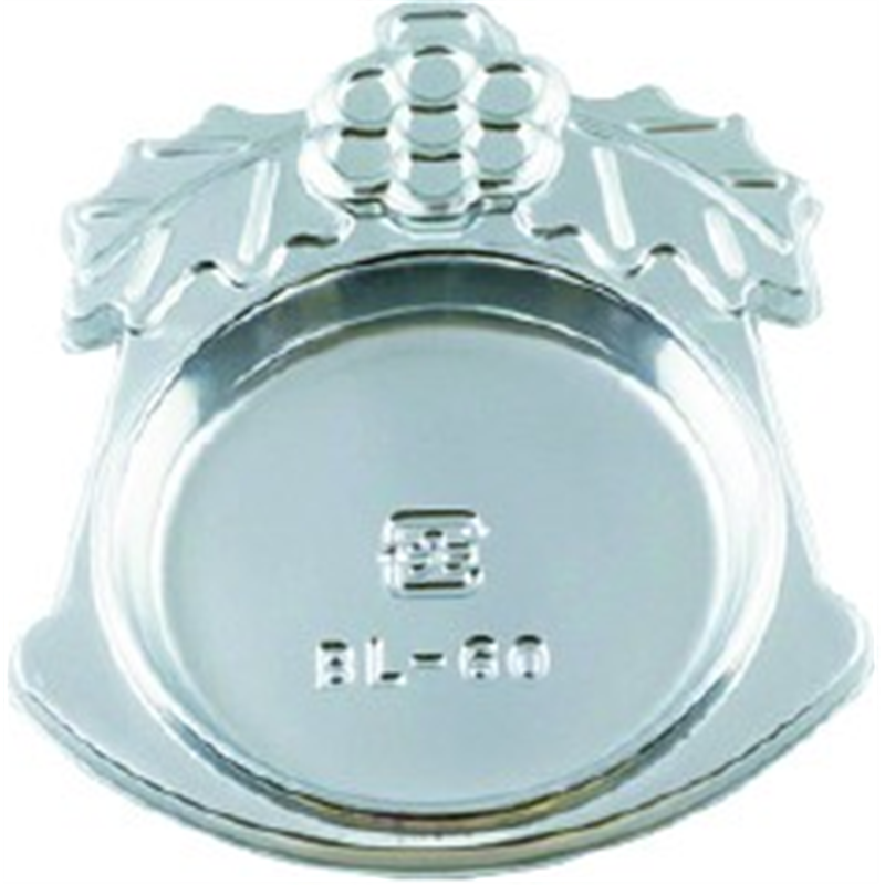 木村アルミ箔 BL-60シルバー 100枚／1袋（ご注文単位5袋）【直送品】