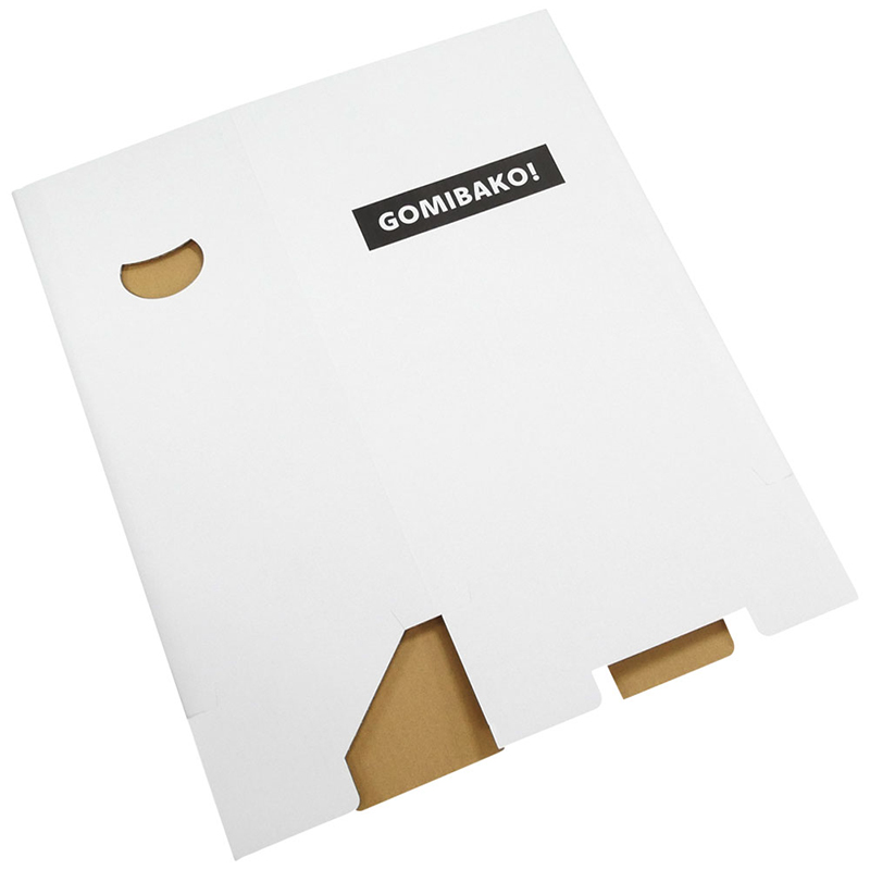 ダンボール製ゴミ箱 3個入 45リットル袋対応 1セット（ご注文単位1セット）【直送品】