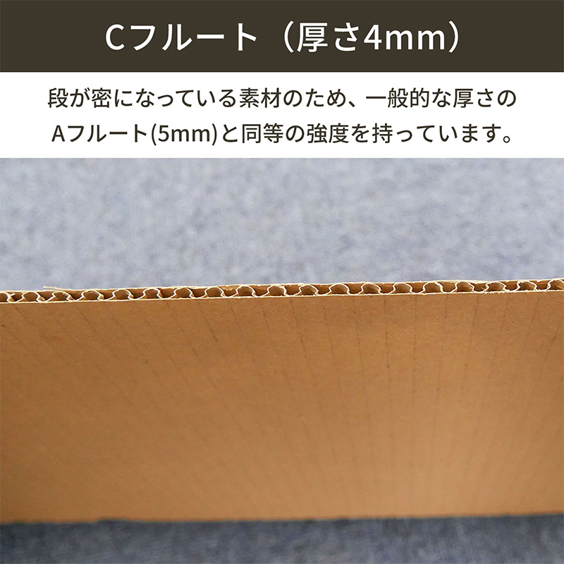 板ダンボール 90×60.5cm 10枚入 4mm 1セット（ご注文単位1セット）【直送品】
