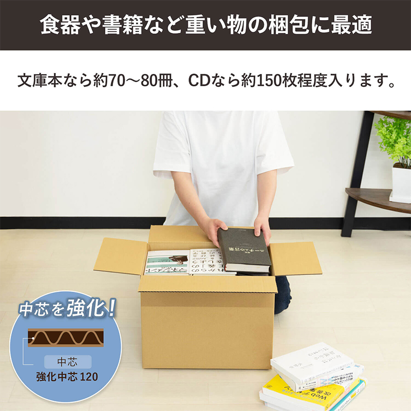 100サイズダンボール 10枚入 38×27×28cm 1セット(ご注文単位1セット)【直送品】