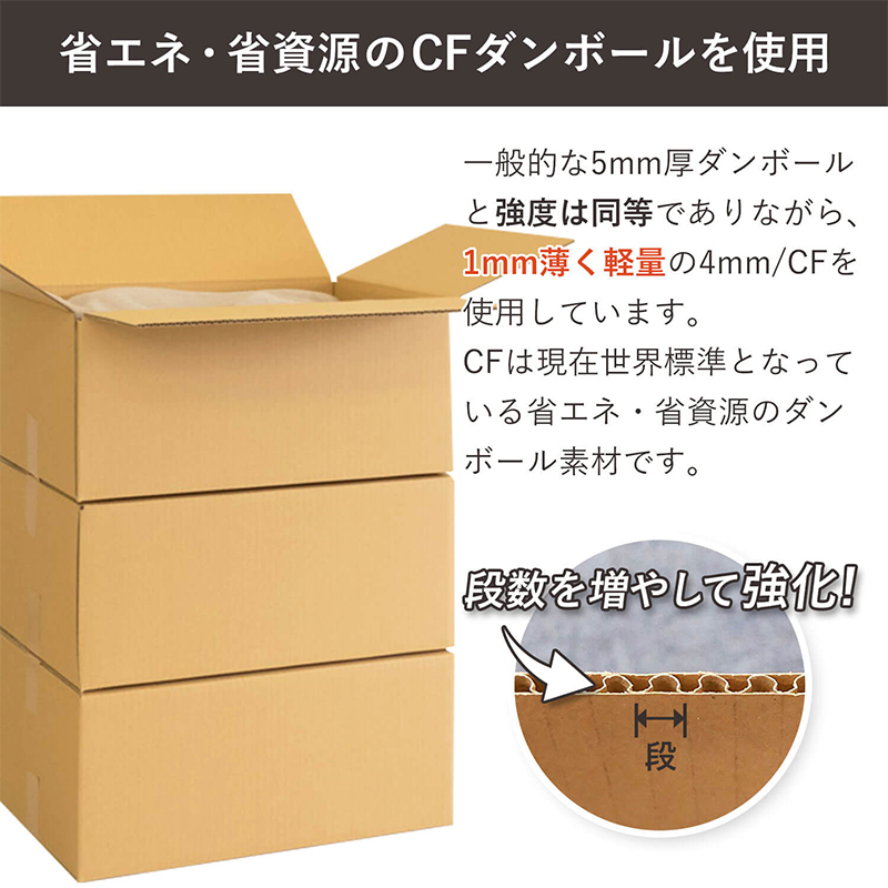 100サイズダンボール 10枚入 44×34×19cm 1セット（ご注文単位1セット）【直送品】