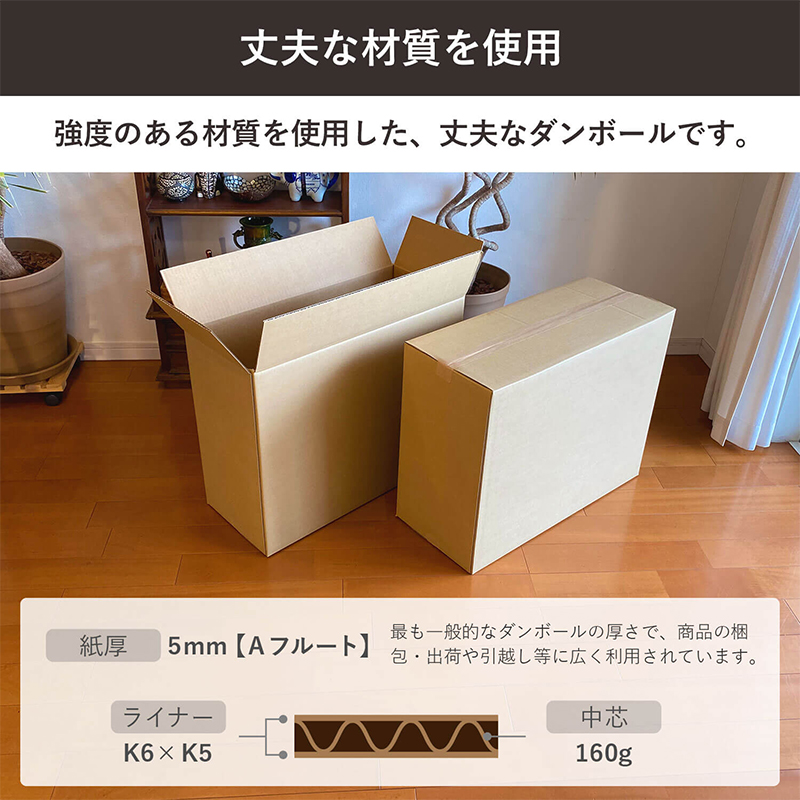 PCモニター用ダンボール 140サイズ 5枚入 24インチ 1セット(ご注文単位1セット)【直送品】