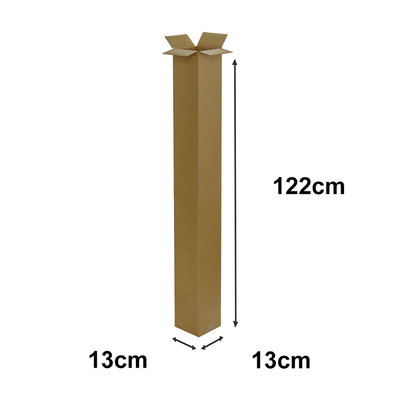 ゴルフクラブ用ダンボール 15枚入 13×13×122cm 1セット（ご注文単位1セット）【直送品】