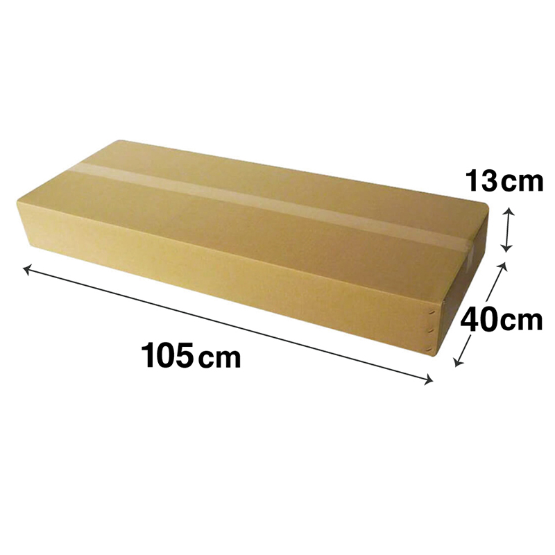 160サイズダンボール 5枚入 105×40×13cm 1セット(ご注文単位1セット)【直送品】