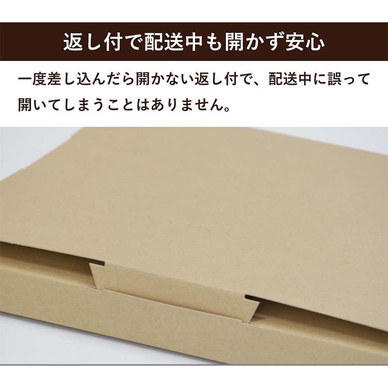 メール便用ダンボール 309×226×29mm 10枚 1セット（ご注文単位1セット）【直送品】