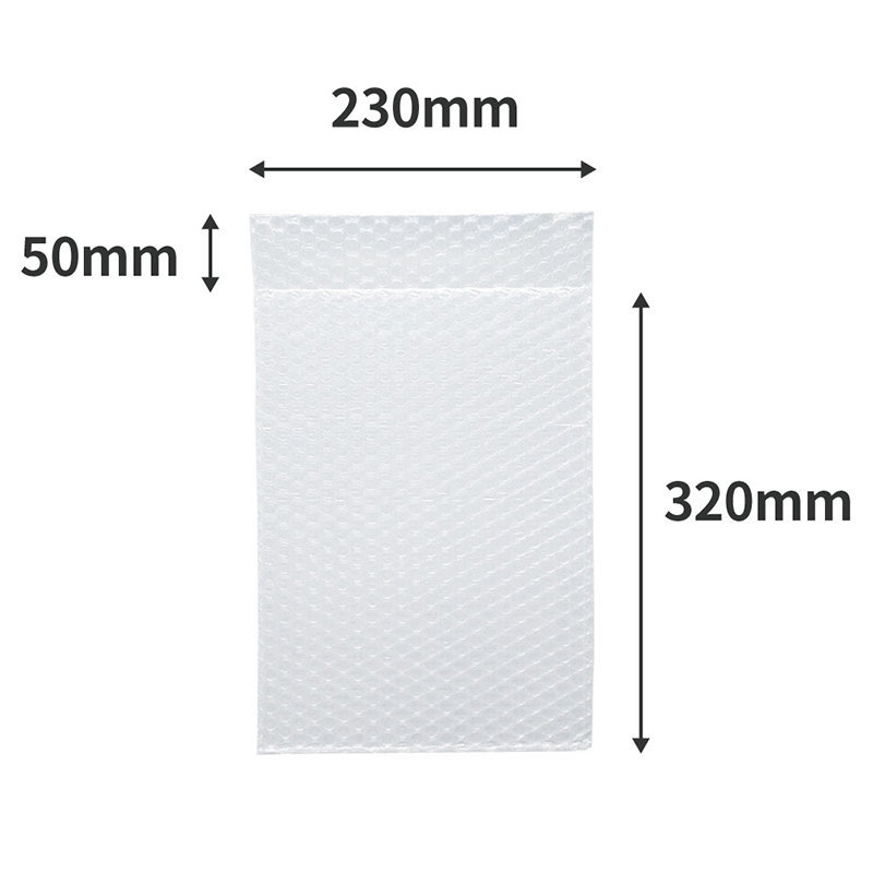 エアキャップ袋 A4サイズ 100枚入 えあるん 1セット（ご注文単位1セット）【直送品】