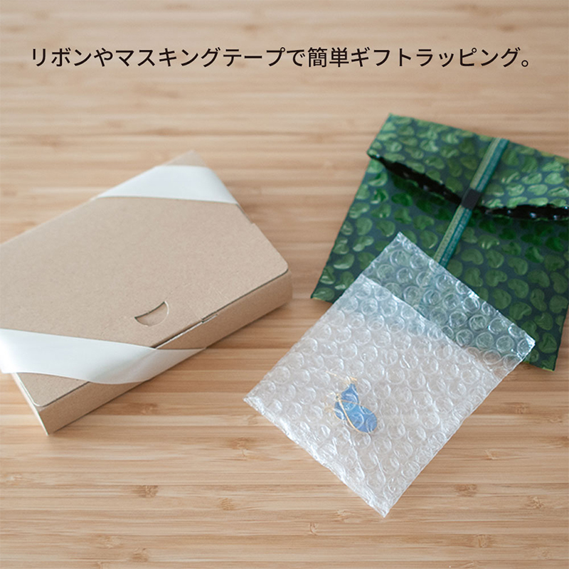 プチプチ袋 最小サイズ 100枚入 三層品 1セット（ご注文単位1セット）【直送品】