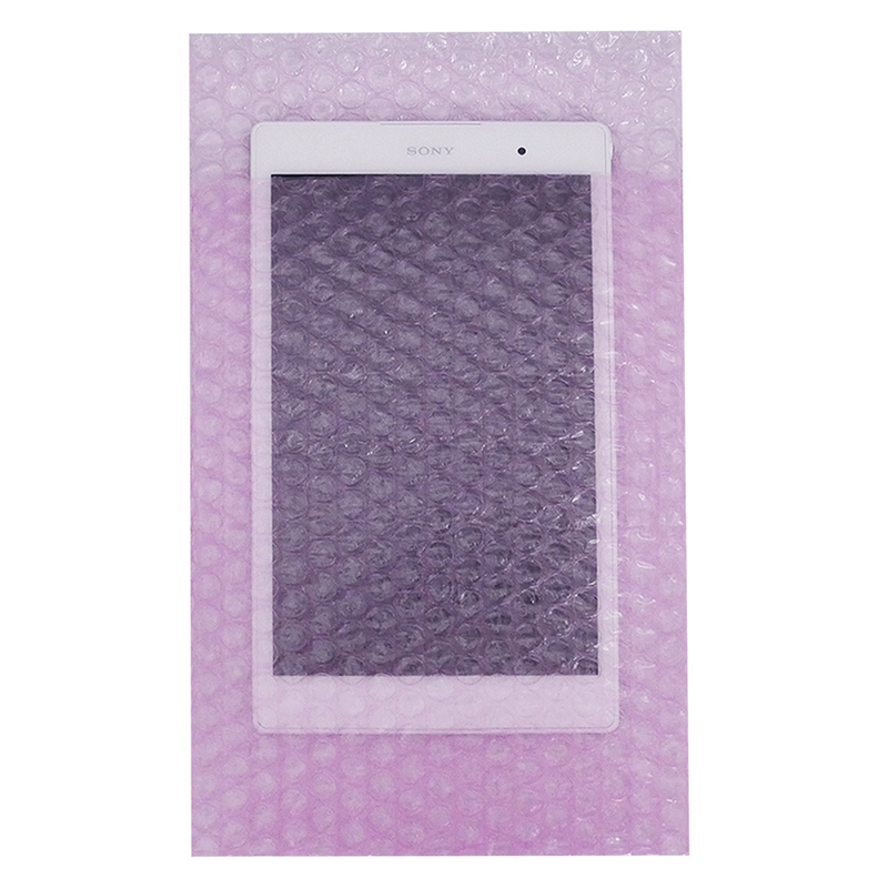 プチプチ袋 静電防止 A5サイズ 100枚入 三層品 1セット(ご注文単位1セット)【直送品】