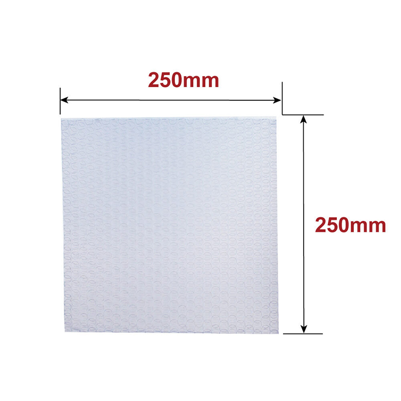 プチプチ袋 正方形サイズ 300枚入 三層品 1セット（ご注文単位1セット）【直送品】